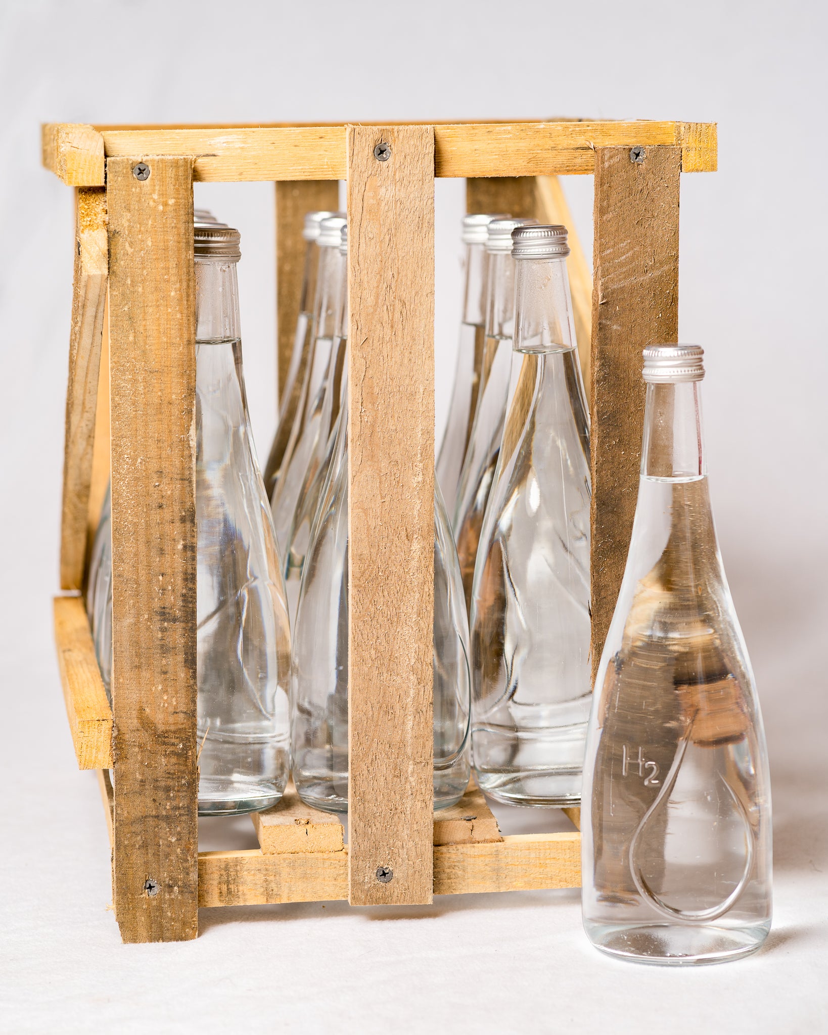 Sparkling Water - Case of 12 Glass Bottles - 750ml | Eco Sky Water